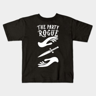 Rogue Dungeons and Dragons Team Party Kids T-Shirt